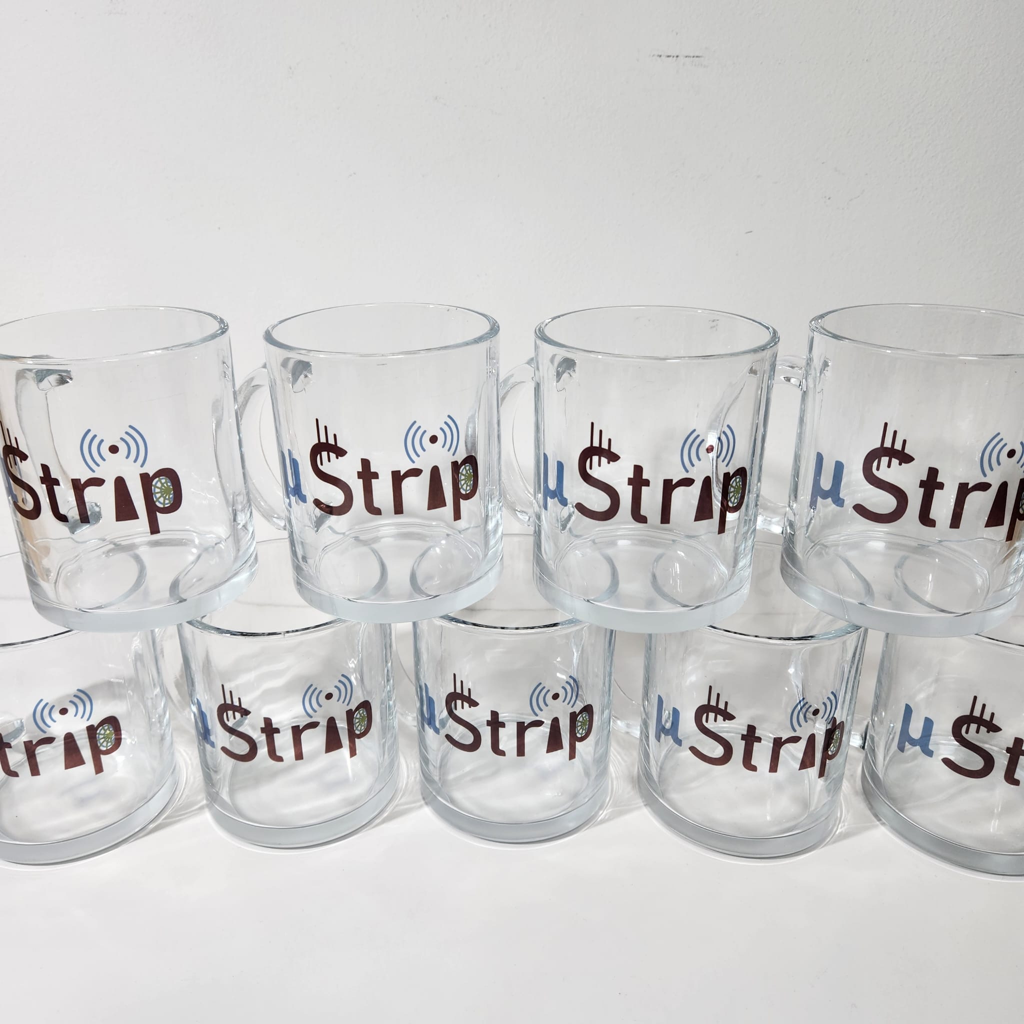 הדפסה צבעונית כוס זכוכית